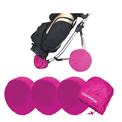 Surprizeshop Radschutzbezüge für Golftrolleys, für Damen, pink von Surprizeshop