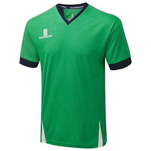 Surridge Sports Herren Blade Training Hemd, Emerald/Navy/White, Size 2X-Large von Surridge Sports