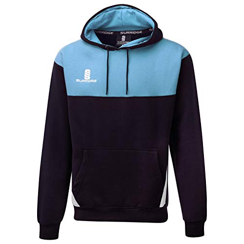 Surridge Sports Herren Kapuzenpullover Blade L weiß von Surridge Sports