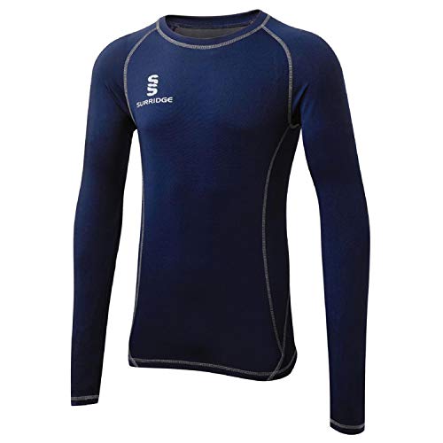 Surridge Sports Herren Premier Long Sleeve Sug, Navy, XL von Surridge Sports