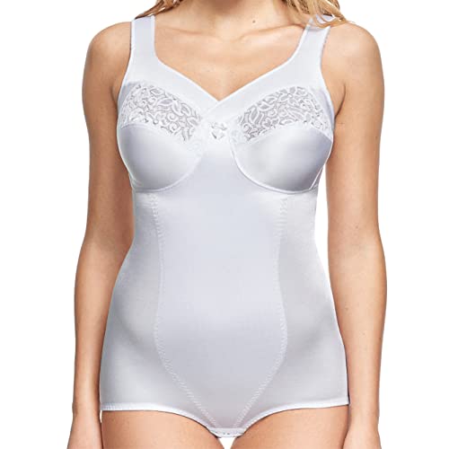 Susa Korselett ohne Bügel Classics I Korselett Damen I Shapewear Damen stark formend I Mieder I Body mit Häkchenverschluss Formt Taille, Bauch & Po von Susa