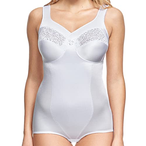 Susa Korselett ohne Bügel Classics I Korselett Damen I Shapewear Damen stark formend I Mieder I Body mit Häkchenverschluss Formt Taille, Bauch & Po, 110C, Weiß (Weiß 003) Susa Korselett ohne Bügel Classics I Korselett Damen I Shapewear Damen stark formend I Mieder I Body mit Häkchenverschluss Formt Taille, Bauch & Po, 110C, Weiß (Weiß 003) von Susa