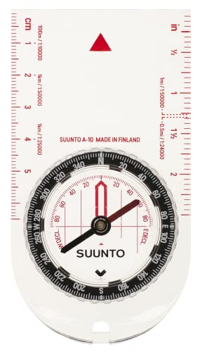 Suunto Kompass A-10 NH, Nördliche Hemisphäre, SS021237000, Weiß Suunto Kompass A-10 NH, Nördliche Hemisphäre, SS021237000, Weiß von SUUNTO