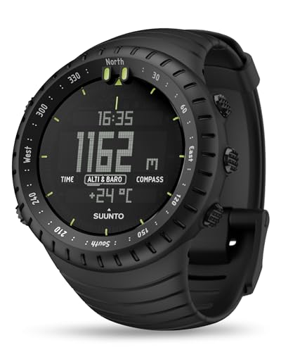 Suunto Core Outdoor-Uhr mit Höhenmesser, Barometer und Kompass, All Black Suunto Core Outdoor-Uhr mit Höhenmesser, Barometer und Kompass, All Black von Suunto