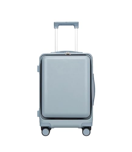 Reisekoffer, Vordergepäck, Kabine, Rollgepäck, Passwort, Boarding Box mit Rädern, modisches Gepäck, blau, 45,7 cm von Suwequest