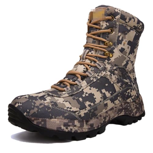 Suwequest Outdoor Herren Trekkingschuhe Wanderschuhe Bergstiefel Echtleder Woodland Jagd Tactical Boots, 002 Khaki, 44 EU Suwequest Outdoor Herren Trekkingschuhe Wanderschuhe Bergstiefel Echtleder Woodland Jagd Tactical Boots, 002 Khaki, 44 EU von Suwequest