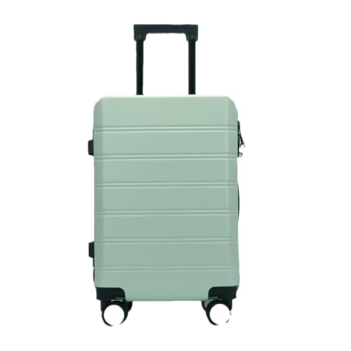 Ultraleichter Gepäck-Kabinenträger Koffer Leise Universal Rad Reisetasche Reißverschluss Trolley Tasche Koffer Reise, Light En8, 51 cm von Suwequest