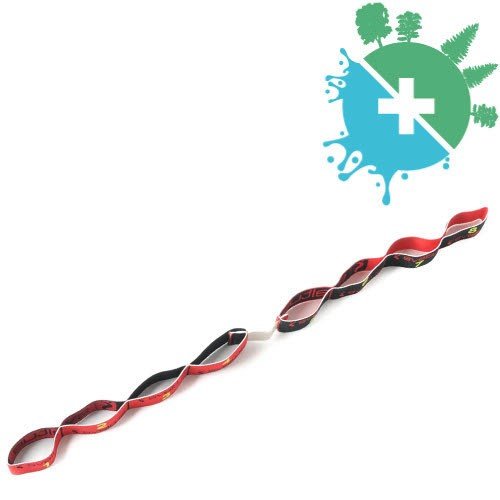 Elastiband 3 Stärken rot schwarz Elastiband 3 Stärken rot schwarz von sveltus