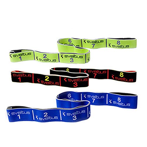sveltus 10kg / 15kg / 20 kg Elastiband Kombi mit 3 Widerständen Resistance Band sveltus 10kg / 15kg / 20 kg Elastiband Kombi mit 3 Widerständen Resistance Band von sveltus