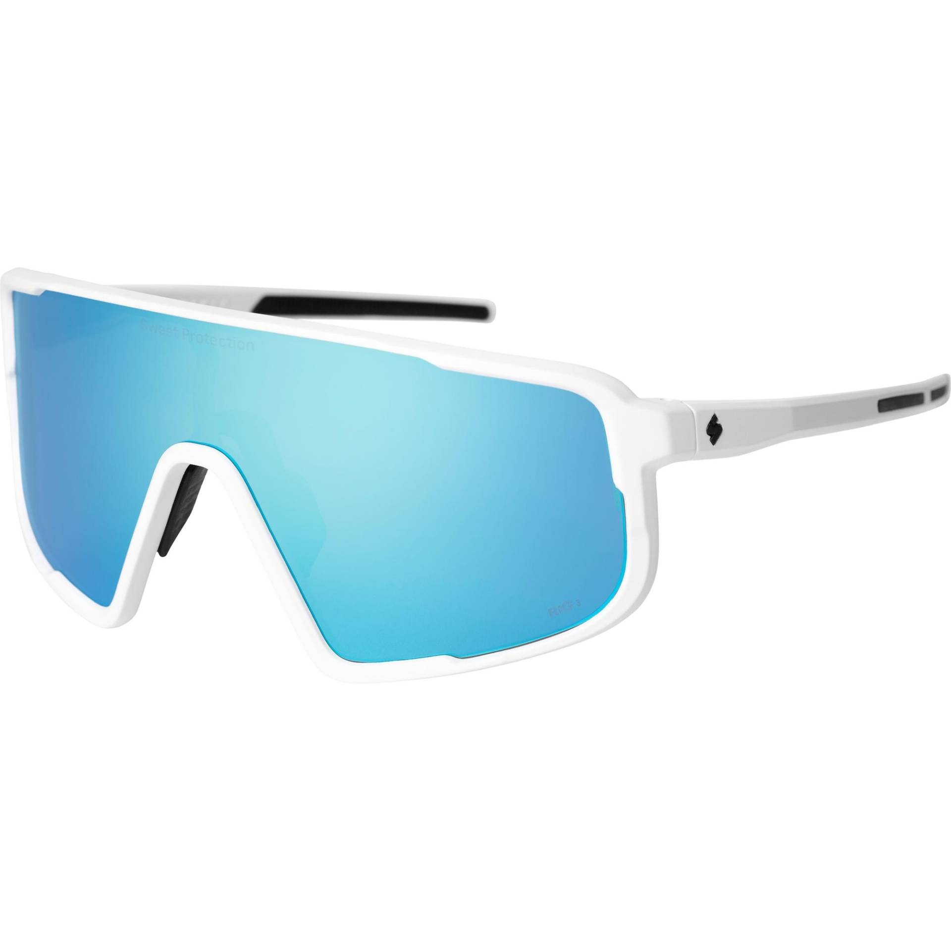 Sweet Protection, Unisex, Sportbrille, Memento RIG Reflect (Satin White, Rig aquamarine), Weiss von Sweet Protection