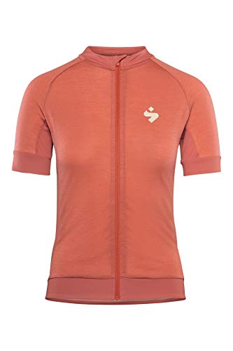 Sweet Protection Damen Crossfire Merino SS Jersey W, Rosewood, L Sweet Protection Damen Crossfire Merino SS Jersey W, Rosewood, L von Sweet Protection