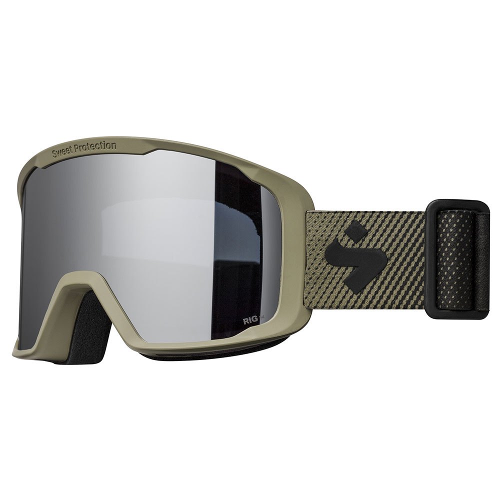 Sweet Protection Ripley Rig Reflect Ski Goggles Grün RIG Obsidian/CAT3 von Sweet Protection