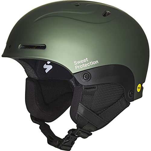 Sweet Protection Unisex-Adult Blaster II MIPS Helmet, Matte Olive Metallic, M von S Sweet Protection