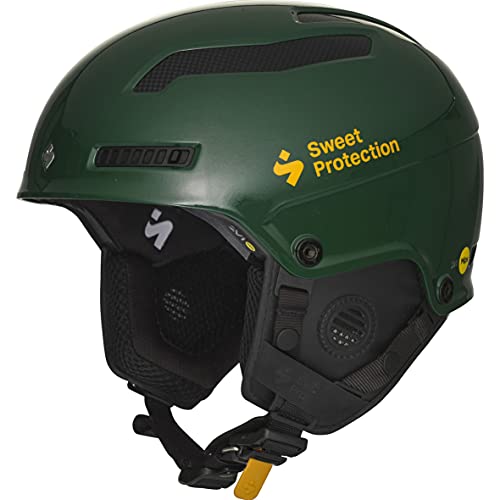 Sweet Protection Unisex-Adult Trooper 2Vi SL MIPS Helmet, Gloss Racing Green, S von S Sweet Protection