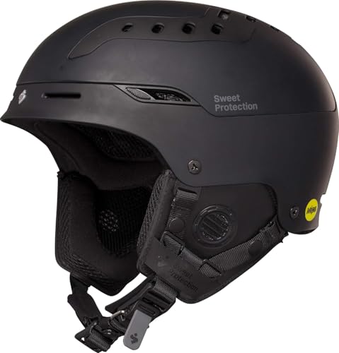 Sweet Protection Unisex – Erwachsene Switcher MIPS Ski/Snowboard Helmet, Dirt Black, LXL von Sweet Protection