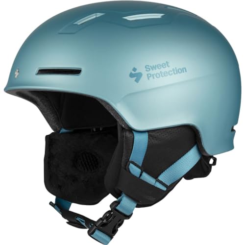 Sweet Protection Unisex-Youth Winder Helmet JR, Glacier Blue Metallic, S von Sweet Protection