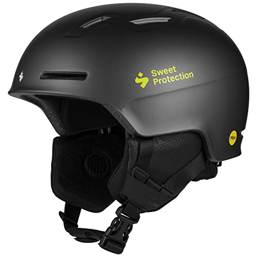 Sweet Protection Unisex-Youth Winder MIPS Helmet JR, Slate Gray/Fluo, XS von Sweet Protection