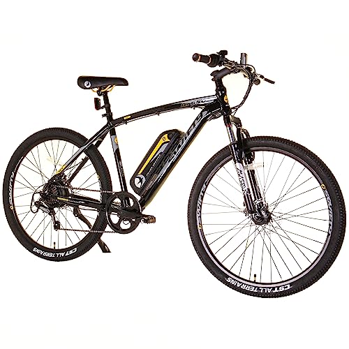 Swifty All Terrain Electric Bike Mountain Ebike - Perfektes Pendlerrad mit 7-Gang Shimano Schaltung und Scheibenbremsen - Bis zu 25 Kilometer mit einer Ladung - Elektrofahrräder für Erwachsene Swifty All Terrain Electric Bike Mountain Ebike - Perfektes Pendlerrad mit 7-Gang Shimano Schaltung und Scheibenbremsen - Bis zu 25 Kilometer mit einer Ladung - Elektrofahrräder für Erwachsene von Swifty