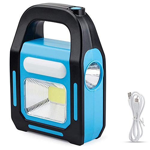 Swiixxer 3 in 1 Solar USB Wiederaufladbare COB LED Camping Laterne, Aufladen des GeräTs, Wasserdichtes LED Notlicht für Lampen von Swiixxer