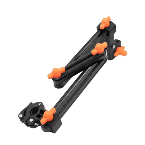 Swiixxer Mehrzweck-Schirmständer, Tragbare Schirmhalterung, Stretch-Sonnenschirmhalter für Max G30 Elektroroller M365, Schwarz-Orange von Swiixxer