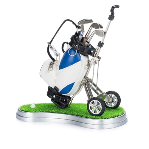 Swiixxer Mini-Golf-Stifthalter, Tischdekoration, Golf für Männer, Golfer für Männer, Bürobedarf, Dekoration mit Stift, Langlebig, Blau von Swiixxer