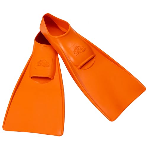 Flipper SwimSafe 1140 - Schwimmflossen für Kinder, in der Farbe Orange, Größe 30 – 33, aus Naturkautschuk, als Schwimmhilfe für unbeschwerten Schwimm- und Badespaß von Flipper SwimSafe