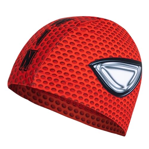 Revo Cap Spiderman Schwimmkappe | Stoffbadekappe | Badekappe gut haftend | Made in Italy Revo Cap Spiderman Schwimmkappe | Stoffbadekappe | Badekappe gut haftend | Made in Italy von Swimxwin
