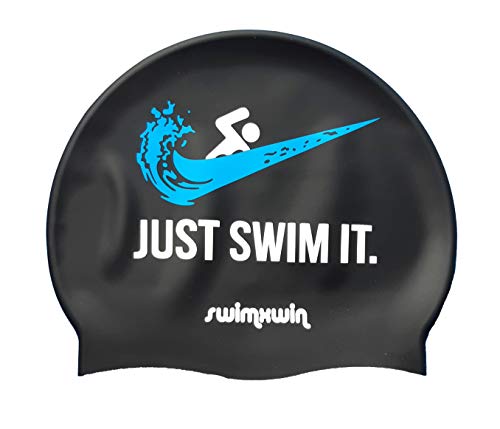 Silikonbadekappe Just Swim | Schwimmkappe | Badekappe gut haftend | Italienisches Design, Italienischer Style Silikonbadekappe Just Swim | Schwimmkappe | Badekappe gut haftend | Italienisches Design, Italienischer Style von Swimxwin
