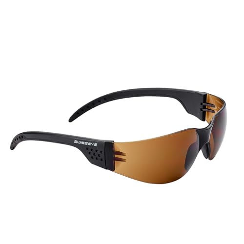 SWISSEYE Outbreak Luzzone S Sportbrille (100% UVA-, UVB- und UVC-Schutz, gummierte & geriffelte Bügel, splitterfreies Material PC impact, inkl. Mikrofaserbeutel), black SWISSEYE Outbreak Luzzone S Sportbrille (100% UVA-, UVB- und UVC-Schutz, gummierte & geriffelte Bügel, splitterfreies Material PC impact, inkl. Mikrofaserbeutel), black von SWISSEYE