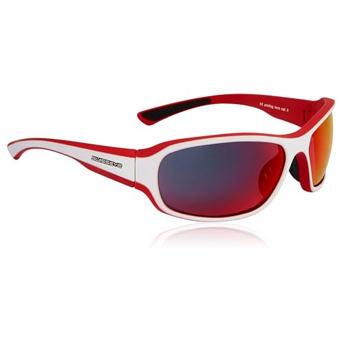 SWISSEYE Freeride Sportbrille (100% UVA-, UVB- und UVC-Schutz, Nasenbereich & Bügelenden gummiert, splitterfreies Material TR90, inkl. Mikrofaserbeutel), red matt SWISSEYE Freeride Sportbrille (100% UVA-, UVB- und UVC-Schutz, Nasenbereich & Bügelenden gummiert, splitterfreies Material TR90, inkl. Mikrofaserbeutel), red matt von SWISSEYE