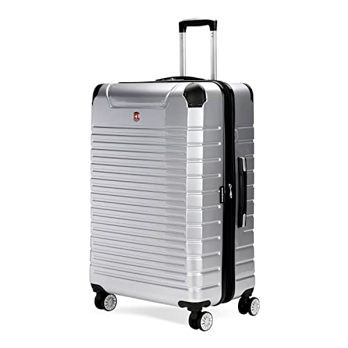 Swiss Gear 7782 Hardside erweiterbares Gepäck mit Spinner-Rädern, Silber, Carry-On 20-Inch, 7782 Hardside erweiterbares Gepäck mit Spinnrollen Swiss Gear 7782 Hardside erweiterbares Gepäck mit Spinner-Rädern, Silber, Carry-On 20-Inch, 7782 Hardside erweiterbares Gepäck mit Spinnrollen von Swiss Gear