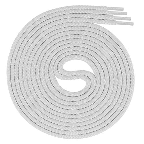 Swissly 1 Paar runde Schnürsenkel, Rundsenkel für Business- und Lederschuhe, reißfester Allroundsenkel, ø 3mm Farbe hellgrau Länge 100cm Swissly 1 Paar runde Schnürsenkel, Rundsenkel für Business- und Lederschuhe, reißfester Allroundsenkel, ø 3mm Farbe hellgrau Länge 100cm von Swissly