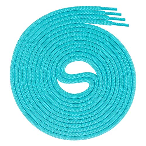 Swissly 1 Paar runde Schnürsenkel, Rundsenkel für Business- und Lederschuhe, reißfester Allroundsenkel, ø 3mm Farbe türkis Länge 60cm Swissly 1 Paar runde Schnürsenkel, Rundsenkel für Business- und Lederschuhe, reißfester Allroundsenkel, ø 3mm Farbe türkis Länge 60cm von Swissly