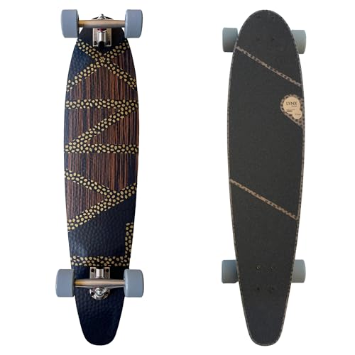SWITCH Lynx Pintail - Vielseitiges Longboard Switch 97 cm: Ideal zum Cruising, ABEC-9, Fiberglas, Flex Paris V2 150mm Trucks, Für Jugendliche und Erwachsene, Cruiser, Made in Europe, Leicht SWITCH Lynx Pintail - Vielseitiges Longboard Switch 97 cm: Ideal zum Cruising, ABEC-9, Fiberglas, Flex Paris V2 150mm Trucks, Für Jugendliche und Erwachsene, Cruiser, Made in Europe, Leicht von Switch