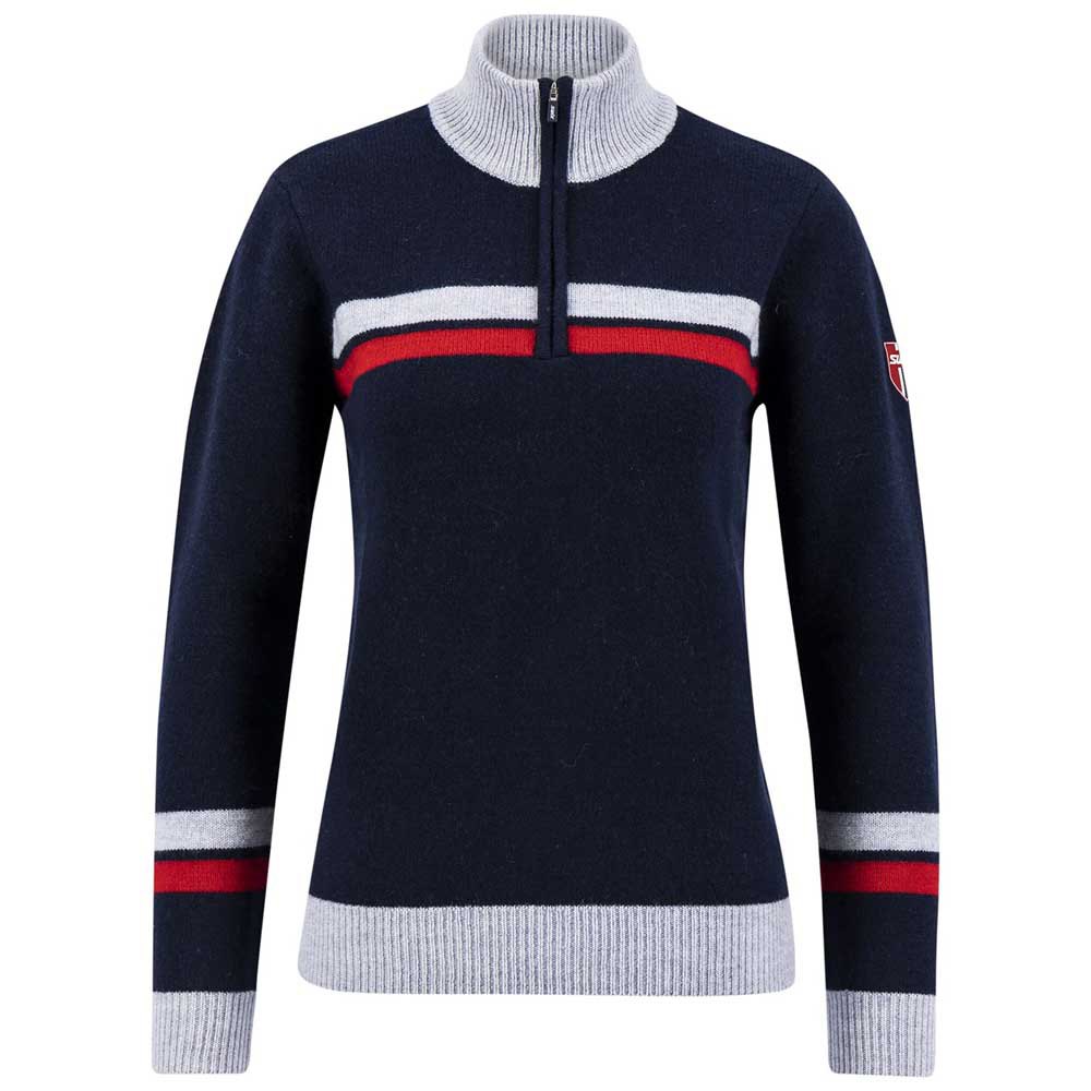 Swix Blizzard Warm Half Zip Long Sleeve T-shirt Blau S Frau Swix Blizzard Warm Half Zip Long Sleeve T-shirt Blau S Frau von Swix