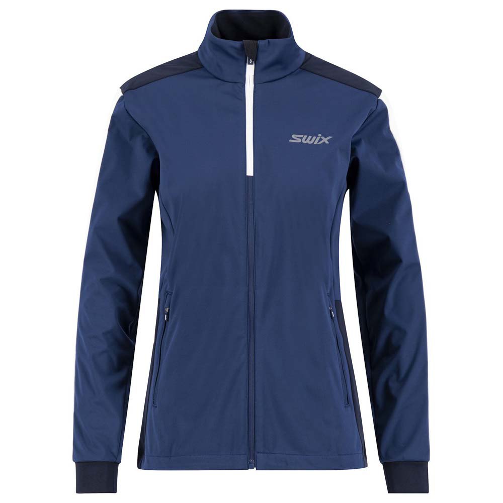 Swix Cross Jacket Blau S Frau von Swix