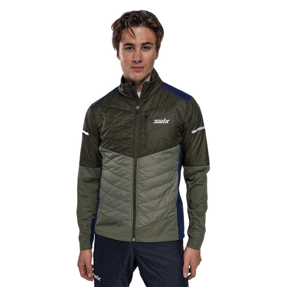 Swix Dynamic Hybrid Insulated Jacket Grün L Mann von Swix