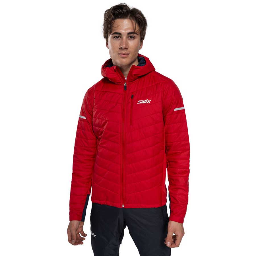 Swix Dynamic Hybrid Insulated Jacket Rot M Mann Swix Dynamic Hybrid Insulated Jacket Rot M Mann von Swix