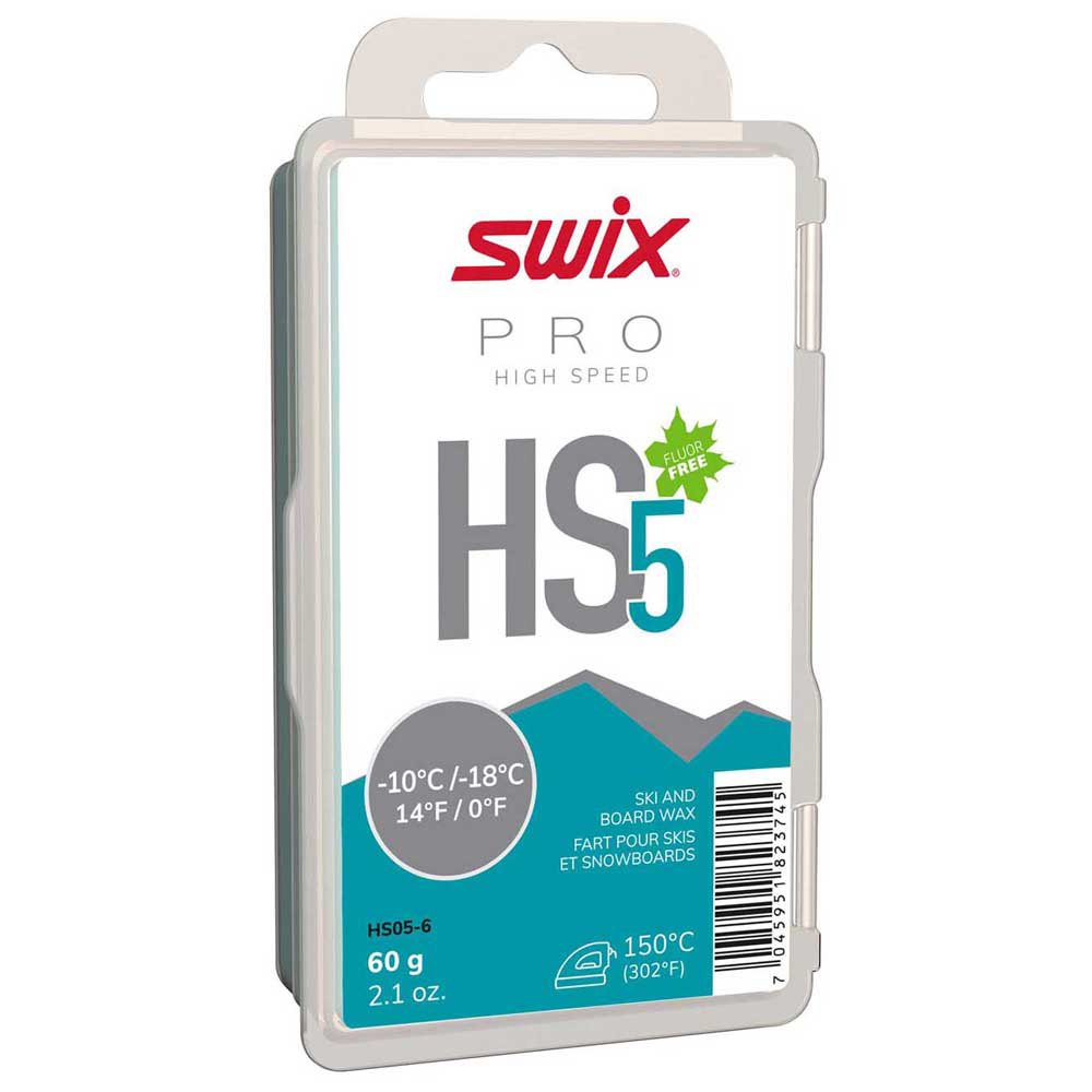 Swix Hs5 -10ºc/-18ºc 60 G Board Wax Grün,Weiß Swix Hs5 -10ºc/-18ºc 60 G Board Wax Grün,Weiß von Swix