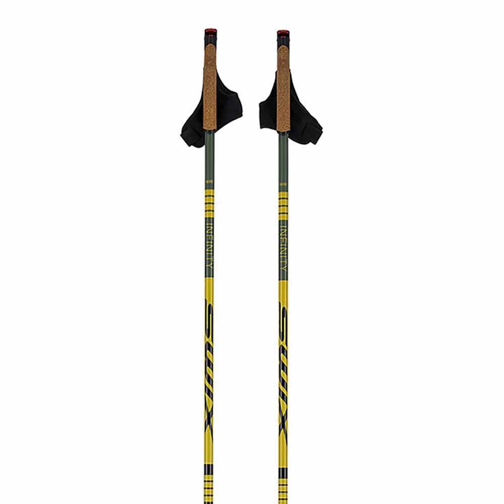 Swix Infinity Just Click Alu Poles Golden 145 cm Swix Infinity Just Click Alu Poles Golden 145 cm von Swix