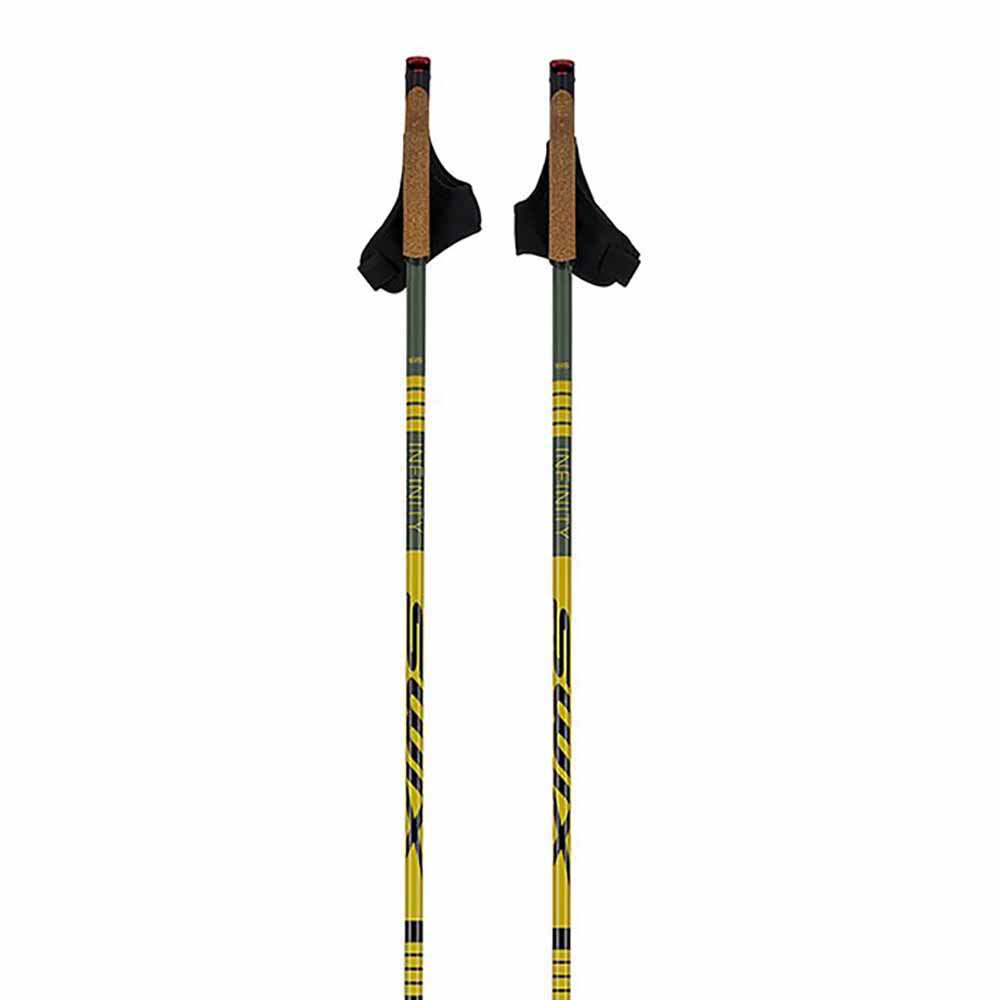 Swix Infinity Just Click Alu Poles Golden 125 cm von Swix