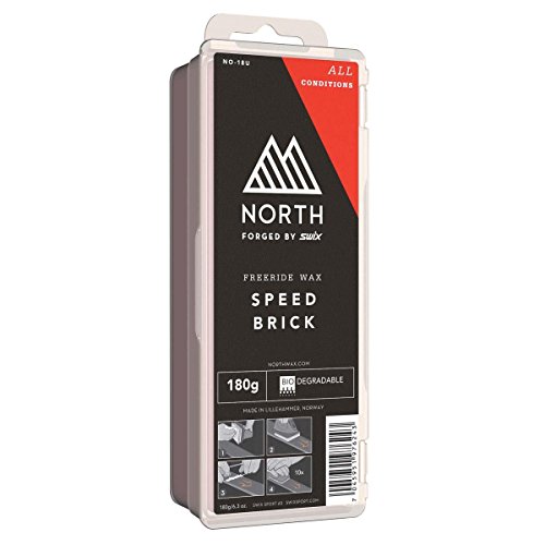 Swix North Speed Brick Universal Range Snowboard & Ski All Temp Wax, 180 g, rot Swix North Speed Brick Universal Range Snowboard & Ski All Temp Wax, 180 g, rot von Swix