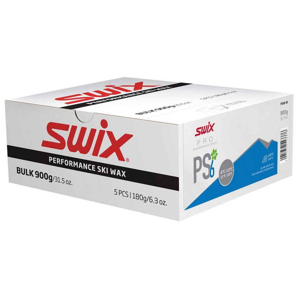 Swix Ps6 -6ºc/-12ºc 900 G Board Wax Blau von Swix