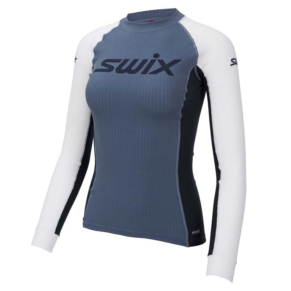 Swix Racex Long Sleeve T-shirt Blau S Frau von Swix
