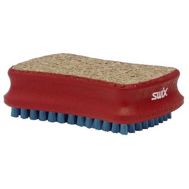 Swix Nylon T196b Brush Rect Combi Cork/ Rot Swix Nylon T196b Brush Rect Combi Cork/ Rot von Swix
