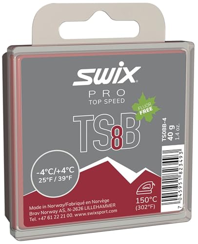 Swix TS8 Black, -4°C/+4°C, 40g - - Swix TS8 Black, -4°C/+4°C, 40g - - von Swix