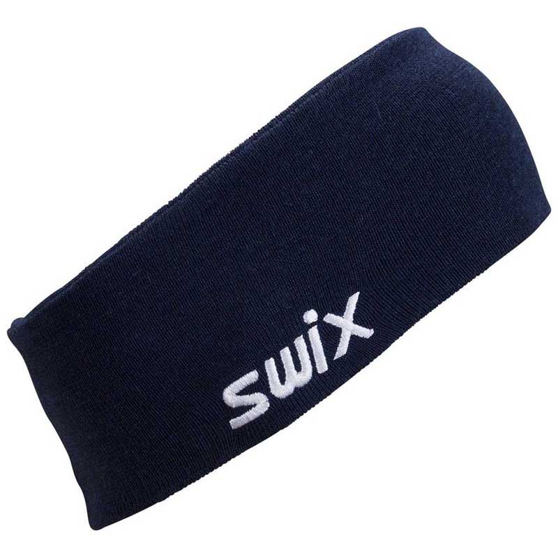 Swix Tradition Headband Blau 58 cm Mann von Swix
