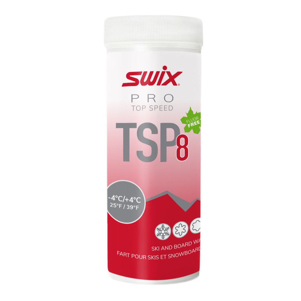 Swix Tsp8 -4°c/+4°c 40g Wax Rot von Swix