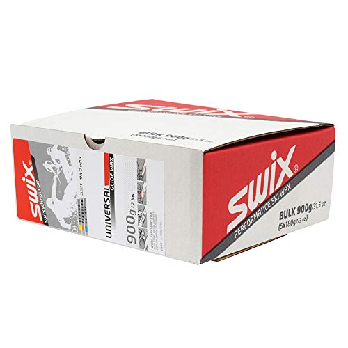 Swix U900 Universal Glide Ski/Snowboard Wax 900g. (5x180g) Wachs, durchsichtig, Einheitsgröße Swix U900 Universal Glide Ski/Snowboard Wax 900g. (5x180g) Wachs, durchsichtig, Einheitsgröße von Swix