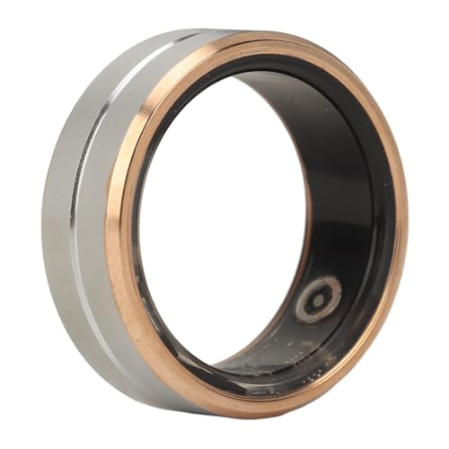 Smart Health Ring, Männer Frauen Fitness Tracker Ring mit APP Schlafüberwachung Schrittzählung Kamerasteuerung für IOS für Android, Wasserdichter Tragbarer Smart Ring Fitness (8) von Sxhlseller